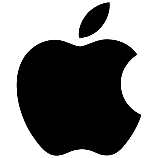 Apple svg and png logo