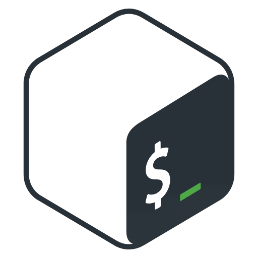 Bash svg and png logo