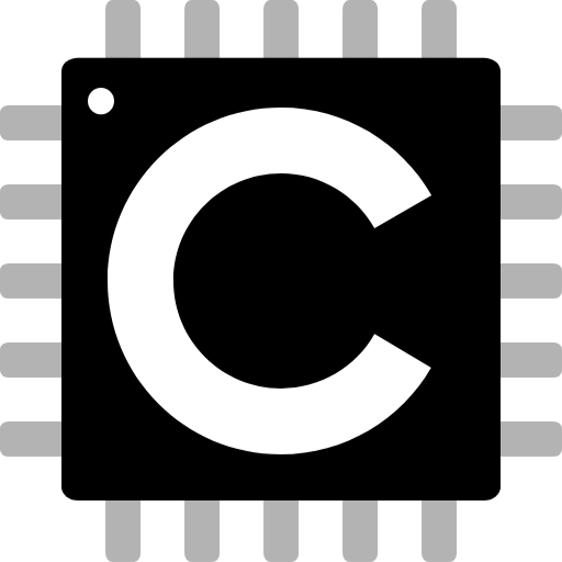 Embedded C svg and png logo