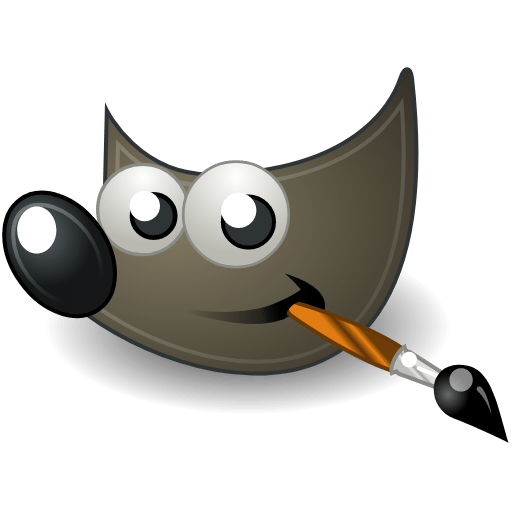 GIMP svg and png logo
