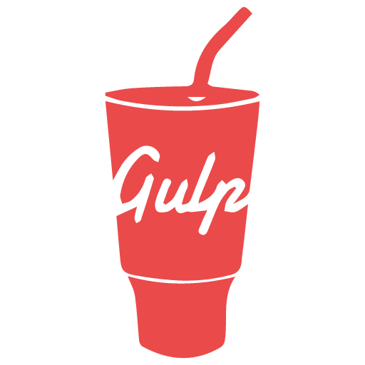 Gulp.js svg and png logo