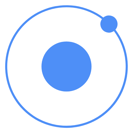 Ionic svg and png logo