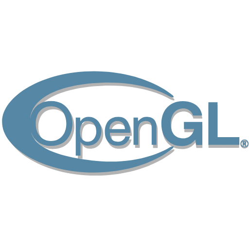 OpenGL svg and png logo