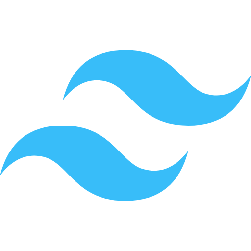 Tailwind CSS svg and png logo